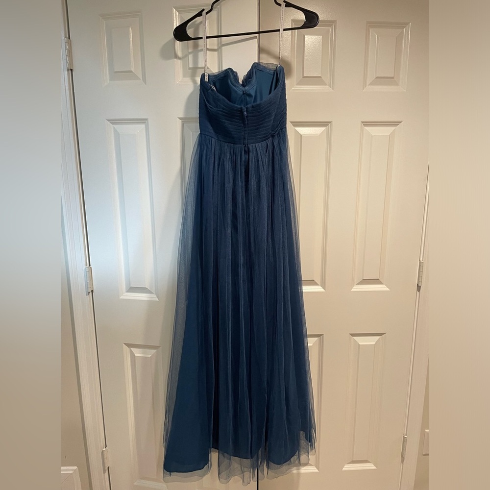 Jenny Yoo Navy Tulle Dress - Picture 7 of 9